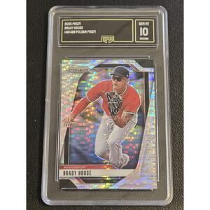 2025 Panini Prizm #170 Brady House Pulsar Prizm GMA 10 #/499